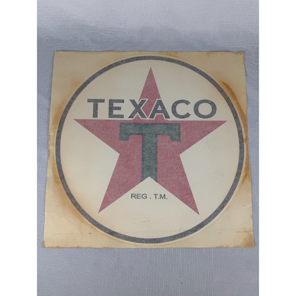 Texaco Decal 15"
